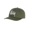 Stussy Contraste Vert Merch Casquette