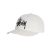 Stussy Contraste Blanc Merch Casquette