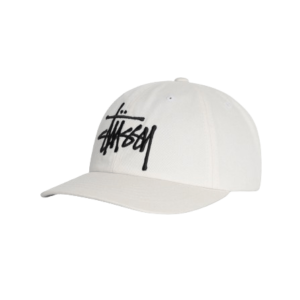 Stussy Contraste Blanc Merch Casquette