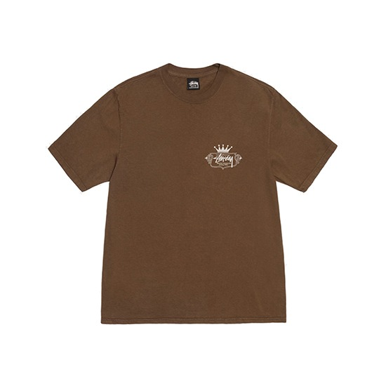 Built-To-Last-Stussy-T-Shirt-Brown-1 (2) Stussy Built to Last Brun Merch Shirt