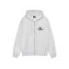 Stussy zippé construit capuche Pull