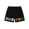 Marque Cactus Stussy Logo Noir Short