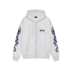 Stussy zippé Dragons capuche Pull