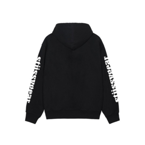 Stussy zippé Gear noir capuche Pull