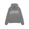 Stussy zippé Outline Gris capuche Pull
