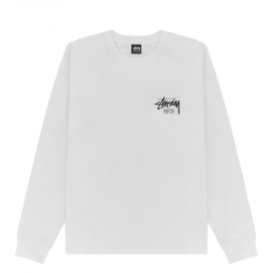 Stussy Paris Blanc Merch Sweatshirt