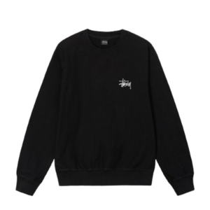 Stussy Base Noir Merch Sweatshirt